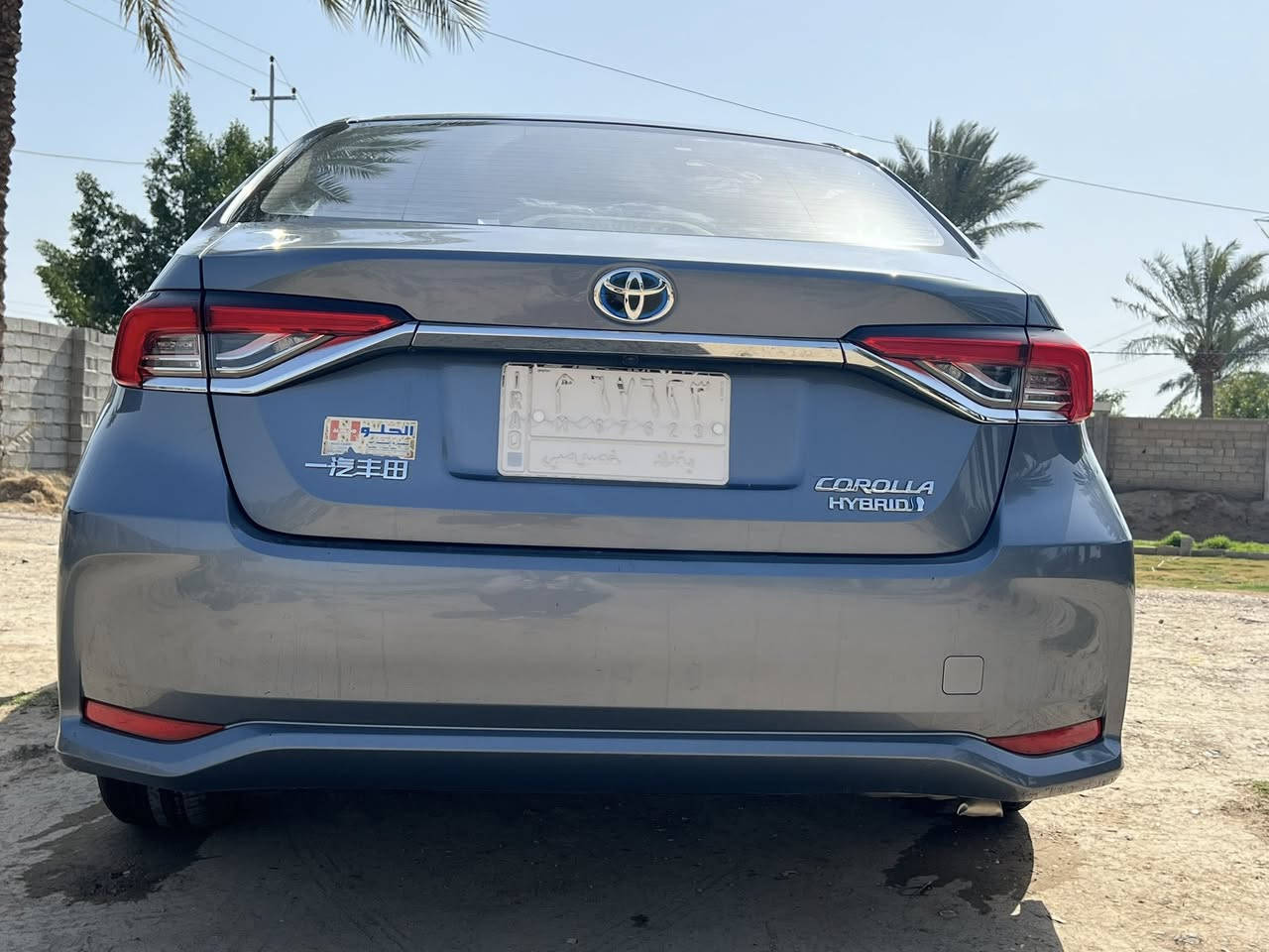 كورلا 2023هايبرد تجميع الصين
مكفولة كفاله عامة عدى رصعه صغيره
ماشية68 الف
گير مكينه تبريد حدادية مال زيرو 
فتحة
بصمة
قطعتين تبريد
مكان السياره بغداد العامرية
السعر 140 مجال كلش قليل
تواصل خاص


**إذا كنت صاحب هذا الإعلان وتريد حذفه لأي سبب، رجاءا أرسل رسالة إلى الدعم الفني**