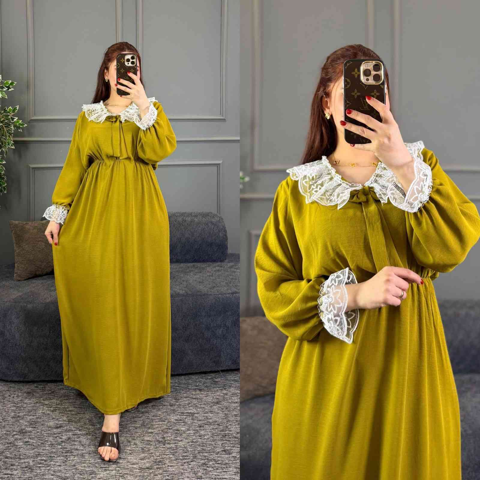 دشداشه قماش يروبين اليطالي
رمضاني🌙✨

فري سايز 👇🏻

تلبس من 👈🏻 45 الى 80 كيلو

السعر ٨آلاف فقط 😉
يوجد توصيل كل محافظات


**إذا كنت صاحب هذا الإعلان وتريد حذفه لأي سبب، رجاءا أرسل رسالة إلى الدعم الفني**