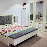 غرفة نوم تركي • ٩ قطع • اوف وايت رصاصي