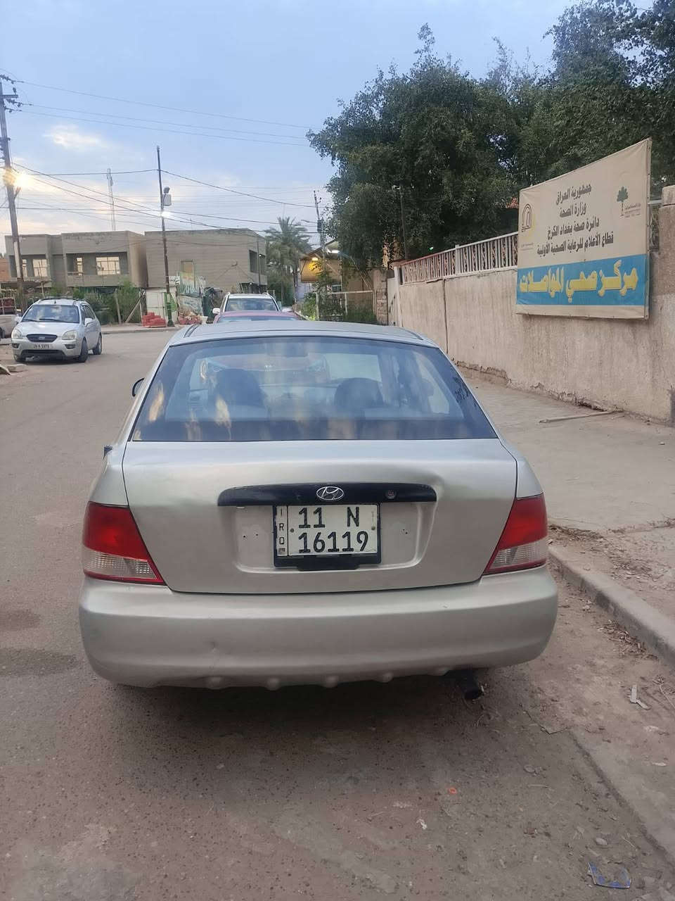 للبيع اكسنت موديل 2000 سياره جاهزه عنوان بغداد رقم ***********
