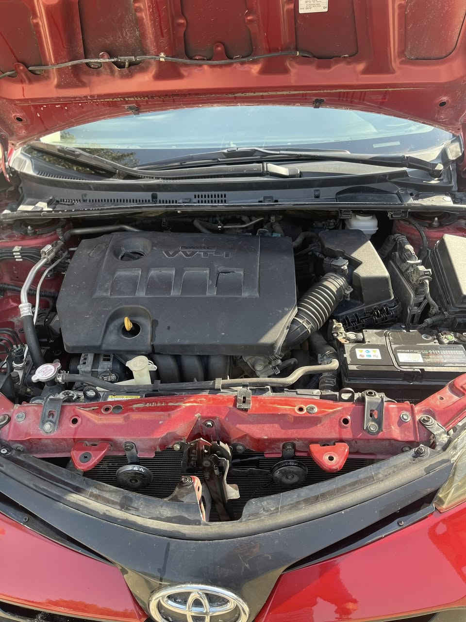 سلام عليكم كورلا ١٤ مشروع وطني بسمي حادث چاملغ وبنيد سيارة مابيها أي نقص سعر  ١٠٧$ ***********
