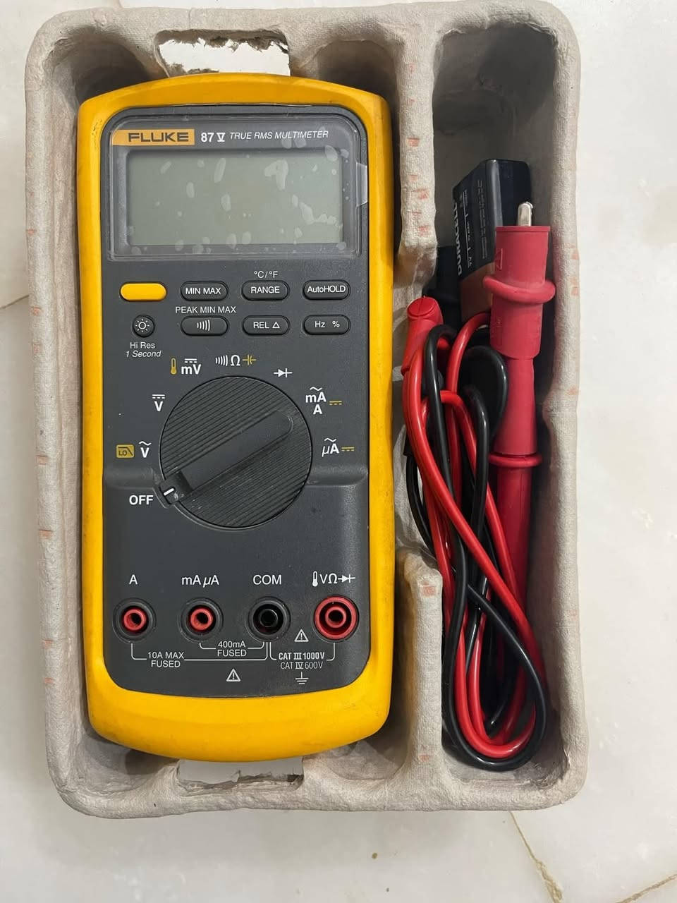 FLUKE
مديل V87 #للبيع جديد 🆕


**إذا كنت صاحب هذا الإعلان وتريد حذفه لأي سبب، رجاءا أرسل رسالة إلى الدعم الفني**
