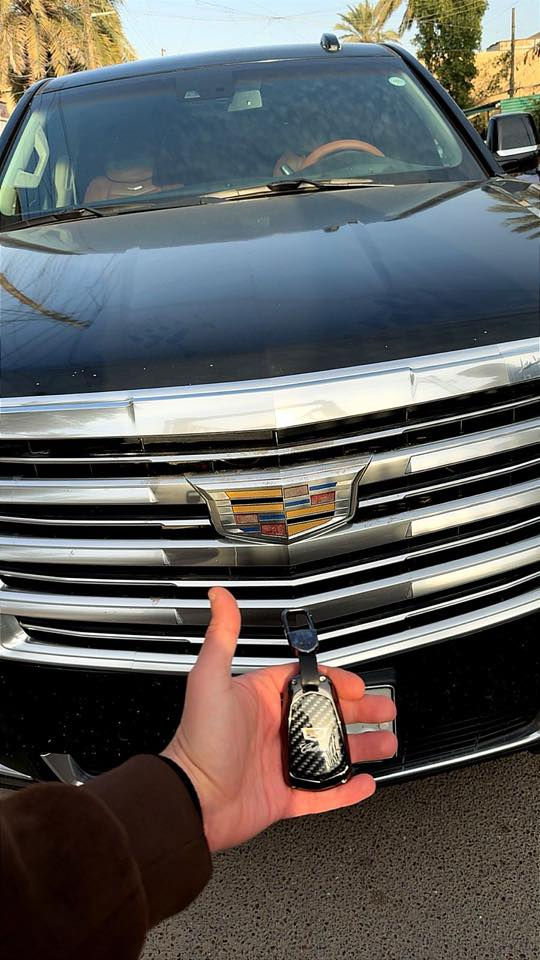 .للأستفسار (***********)
كديلاك اسكاليد موديل ۲۰۱۷ وارد خليجي ادوات ادوات مكفوله من الكص والفتح والسرقه والعشائر مكان بغداد عارضها 200 وبيها مجال حك الجيه سياره جديده بشكل وجاهزه على اخر حبايه  للبيع فقط
