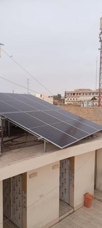 طاقة شمسية • بطارية ليثيوم ١٦كيلووات • مكتبة النور هيت