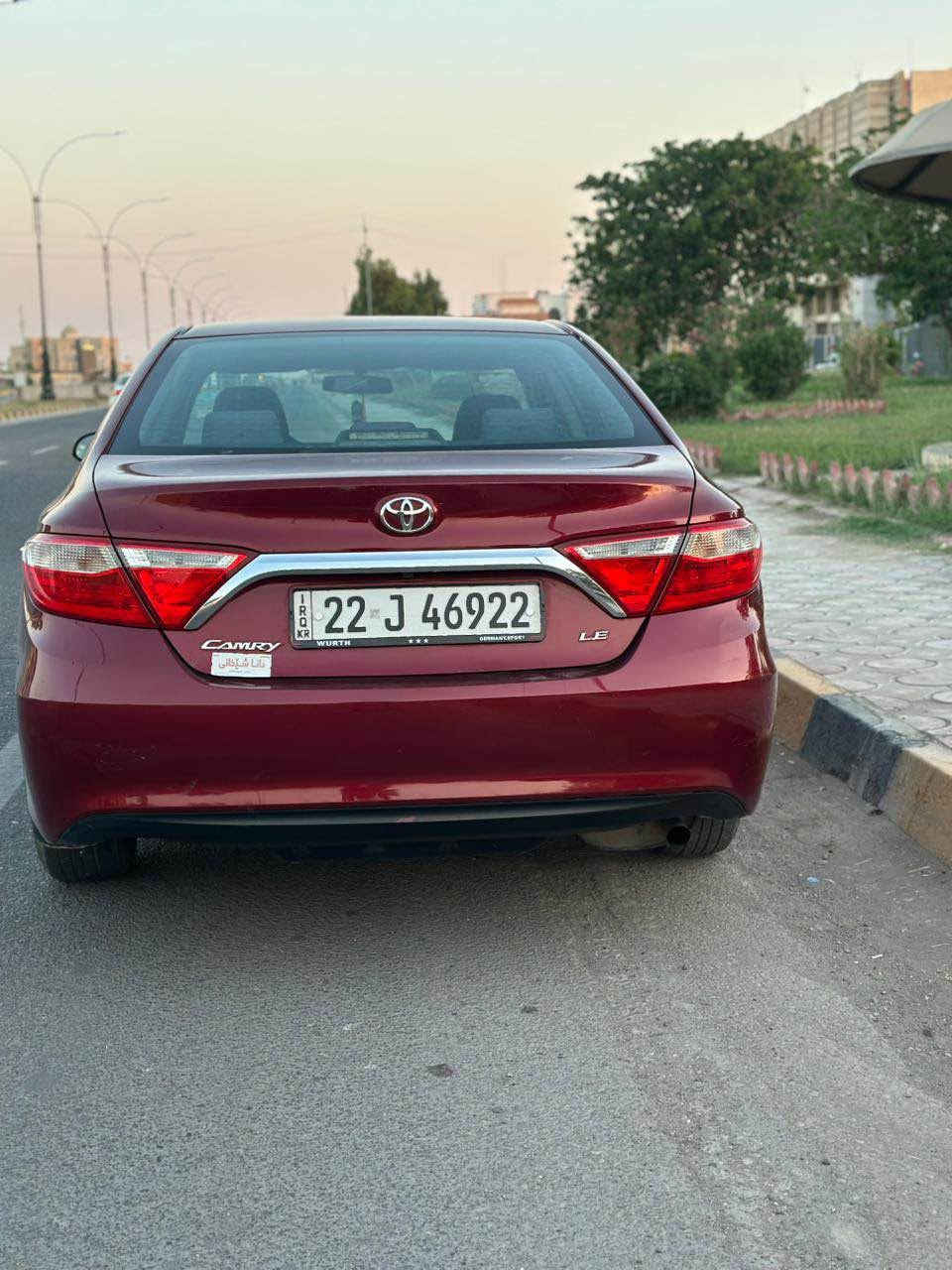 كامري 2017رقم اربيل فقط نقل ملكيه  اسياره اب اسمي اتريد وكاله اتريد تحويل بيه3قطع بدون دواخل اسياره جاهزه حداديه امام خلفي تخم تاير شرط كير مكينه تبريد ع السويج الستفسار الاتصال على الرقم *********** Colombo, Sri Lanka
