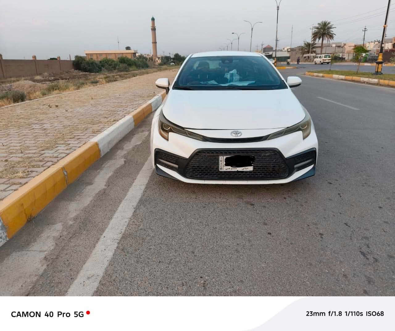 للبيع فقط  بيع مستعجل كورلا موديل 2022 لون ابيض مواصفات Se رقم ديالى صور الحادث مرفقة وايضا صورة السونار موجودة سونار حديث ،السيارة معوقين المكان ديالى /المقدادية السعر145 وبيه مجال /الرقم :***********
