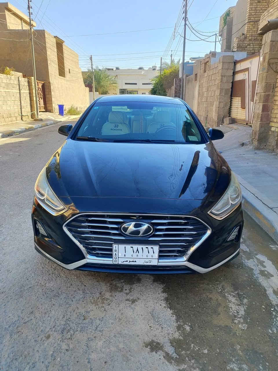 من رخصه الادمن
سلام عليكم 
هونداي سوناتا 2019
وارد أمريكي
حادثها جاملغ خلف السائق 
الباقي مكفول 
ليبل واحد
ماشيه 131 وقابله للزياده
مواصفات نص فول
رقم انبار بسمي 
 مكينه كير مكفولات
تبريد ثلج
سياره جديده استخدام شخصي
السعر 135 وبيها مجال
مكان السياره الفلوجة 
الاستفسار الاتصال علئ
***********
0751 920 0542
