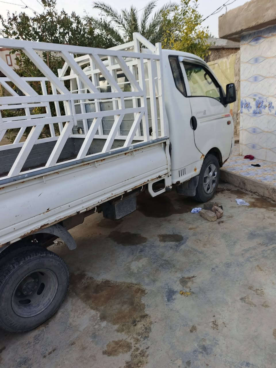 #للبيع كيا بورتر موديل 2007 رقم ديالى  انكليزي سنوية 2031
بسمي شرط التحويل كير ومحرك  اكسل رقم شاصي واضح بشرط فول بلادية بدون صبغ) طخم تاير دوشمة جديدة كهربائيات كلها شغالة  مكاني ديالى ناحية كنعان شلالات #السعر_77$ وبيها مجال بسيط الاستفسار الاتصال على الرقم ***********
