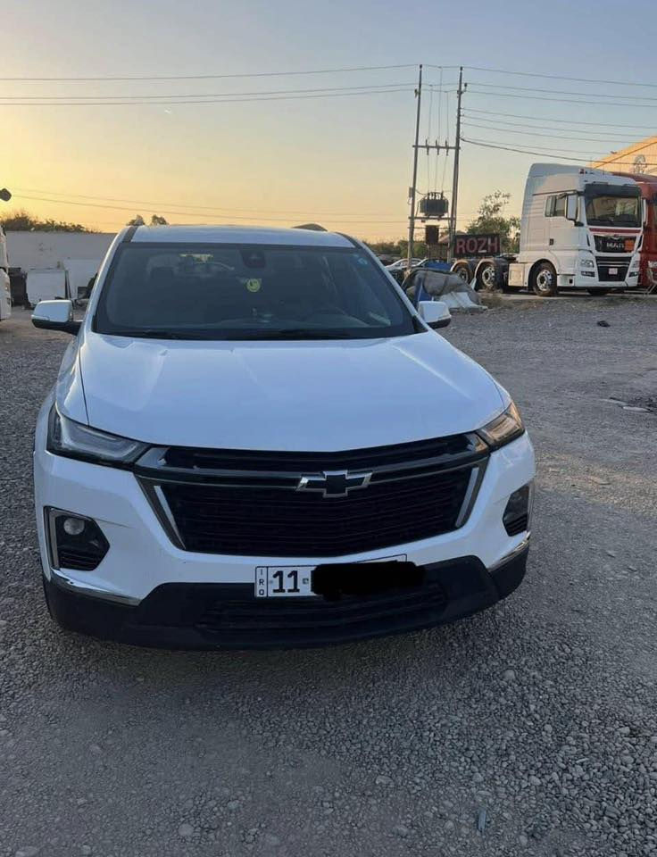 شيفروليت ترافيرس LT موديل 2023

محرك 3.6 V6
(دفع أمامي / رباعي)

1GNEVGKWXPJ177734

***********
المواصفات:
شاشة – كاميرا – حساسات – CarPlay – تشغيل بصمة – مثبت سرعة – 5 بصمات - صندوق كهرباء - تشغيل عن بعد - كشنات سياحي Vip - وهوايه مواصفات

السيارة Lt بلاك توب
بجمها كبس برغي واحد ممفتوح بيها وكلشي على وضع البلاد

رقم بغداد بإسمي تحويل نفس اليوم
دهنها دائما Amsoil وبانزينها محسن

سونارها موجود تبديل بابين + تبديل الصندوق بأمريكا بدون اي ضرر والسياره بحالة الوكالة جديده جدا والسياره على ترابها تاخذها ( مو بياع شراي ) وبالعافيه على الياخذها
