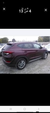 سياره توسان ٢٠١٨أمريكي صور الحادث موجوده حادثه بسيط جاملغ امامي بدون ص...