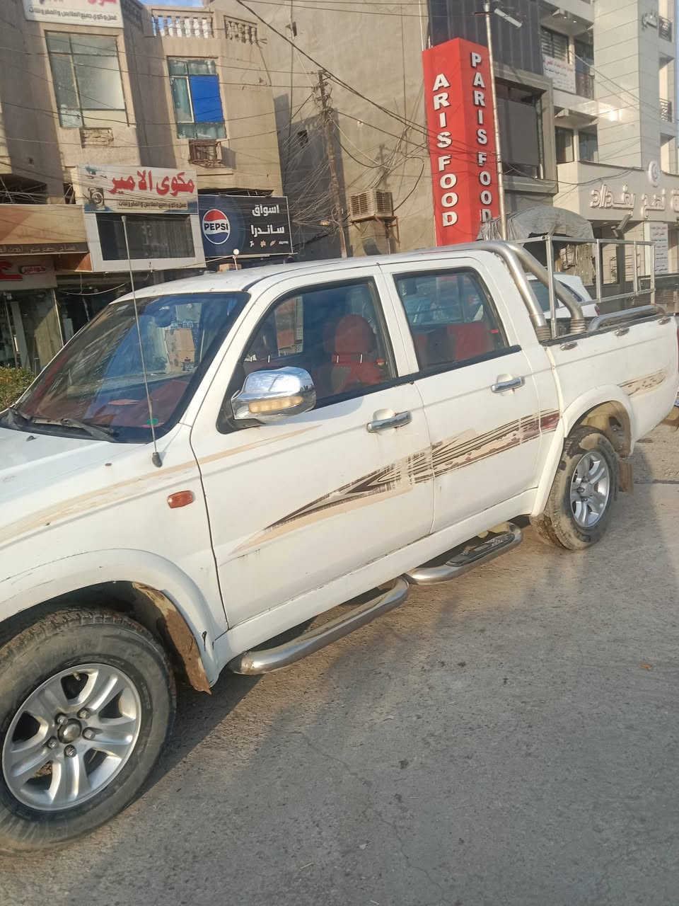 السلام عليكم ورحمه
سيارة بيكم دبل قمارة شيري رقم الماني بغداد ٢٠١٢ للبيع مكاني بغداد 
للاستفسار الاتصال بلرقم 
***********

$ سعر ٥٠ ورقة
