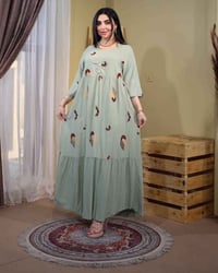 دشداشة تطريز • كشمير • 2XL-5XL