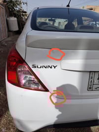 نيسان صني 2016 للبيع  مكفوله من الضربه والتبديل  ماشيه 164 ب اسمي   كي...