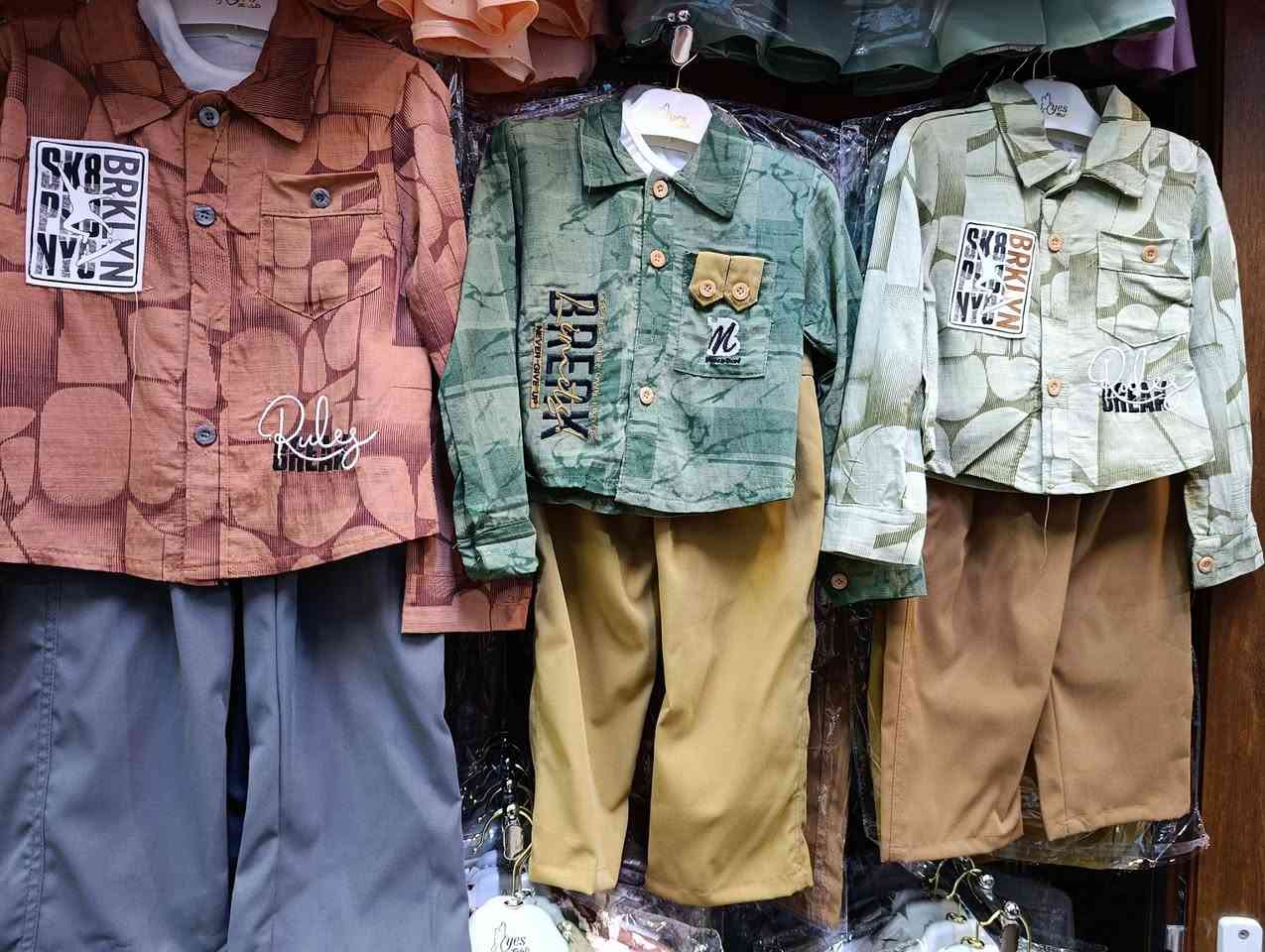 طقم ولادي ثلاث قطع  خامه صيفي درجه اولى 
يلبس من عمر سنتين ل ١٢ سنه


**إذا كنت صاحب هذا الإعلان وتريد حذفه لأي سبب، رجاءا أرسل رسالة إلى الدعم الفني**