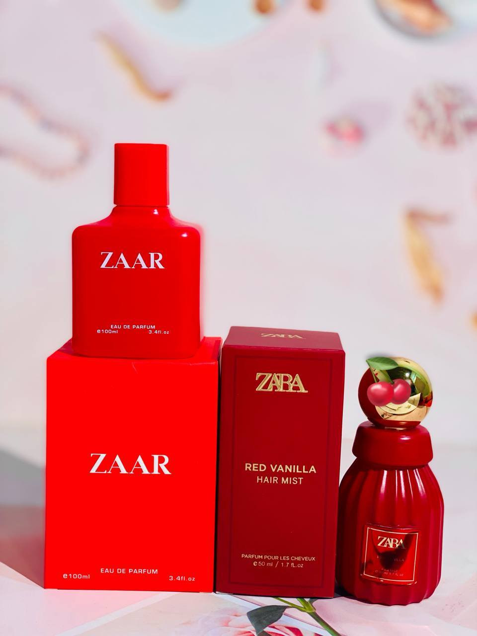 جمعنا لكِ أفخم ثنائي للعناية والجاذبية.. عطر الجسم المركز مع هير مست (معطر الشعر) لحماية شعركِ وبقائه فواحاً طوال اليوم 🎀:

عطر ZAAR الفاخر 🧴 (حجم 100 مل) - تركيز وثبات عالي جداً.

معطر الشعر ZARA 💇‍♀️ (حجم 50 مل) - خفيف على الشعر ويعطي ريحة ونظافة تجنن.

يوجد خدمة توصيل لجميع محافظات العراق 🚗🚗

@الجميع


**إذا كنت صاحب هذا الإعلان وتريد حذفه لأي سبب، رجاءا أرسل رسالة إلى الدعم الفني**
