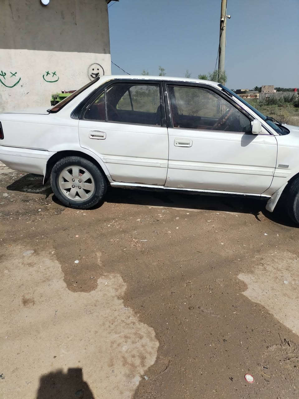 كورلا مديل 1991
تخم تاير
حدادة فول
كهربائي ات. شغالة من الدعاميه للدعامية عدا التبريد
لايت زنون هورن بوش
السنوية لل 27 صاحبة يمي. مدار ثاني يوم
مع وكالة
مكينة وكير مكفولات. ترايك كربلاء
السعر  40
المكان بصرة قضاء المدينة
***********
