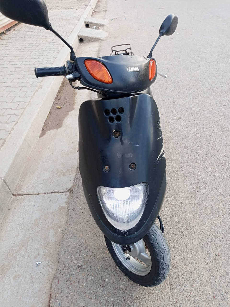 سلام عليكم
دراجه ياماها للبيع 60 شغاله سلف هندر نكره وحده 

السعر 250
***********
