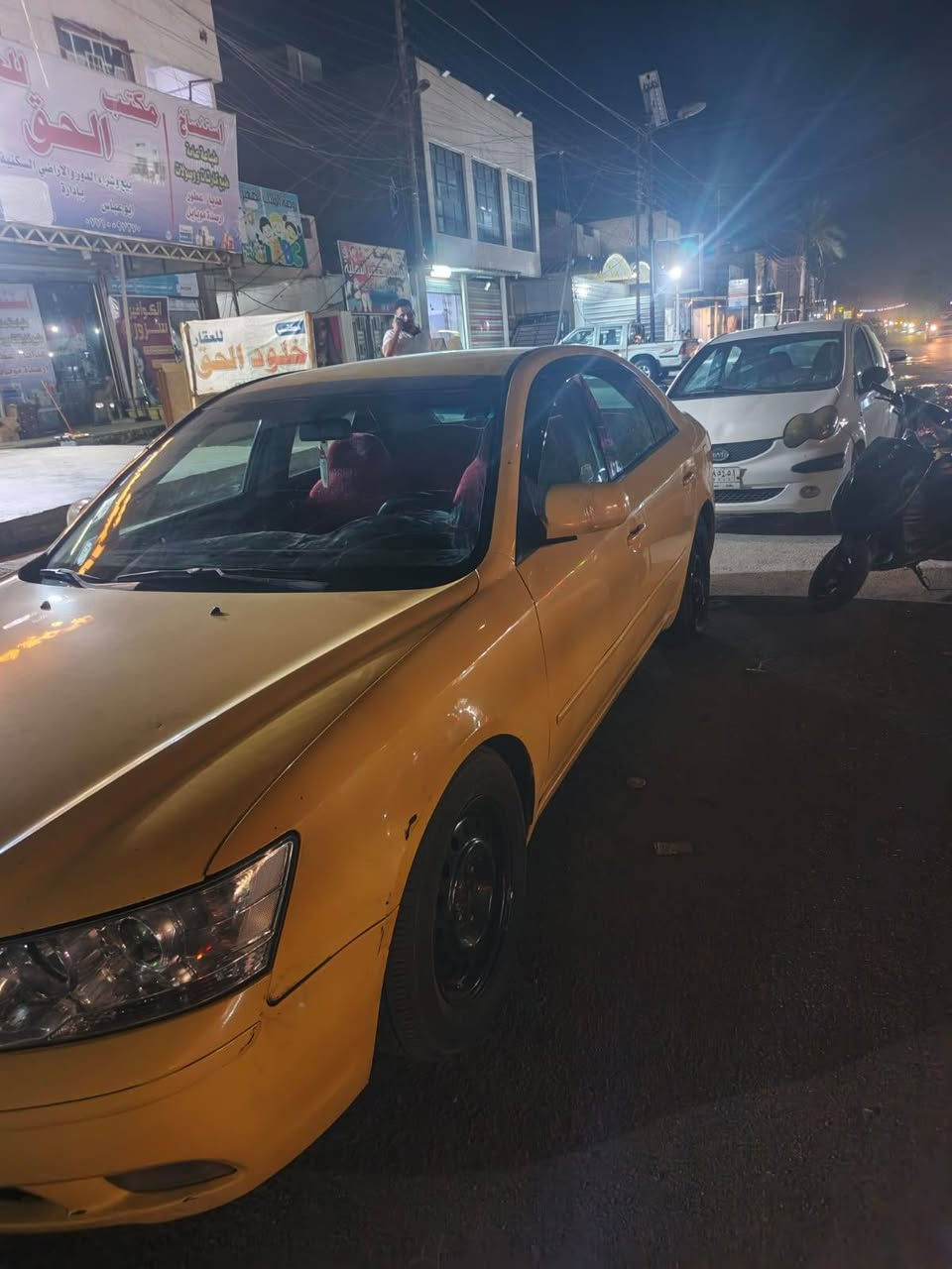 سوناتا ٢٠٠٨ للبيع اعتذر عن مراوس سياره وارد امريكي حادثها خشم جاملغ ايسر بدون دواخل سياره منضومه غاز تبريد ثلج تراي حلو سعر ٧٢ 
موبايل *********** الفارس, صلاح الدين
