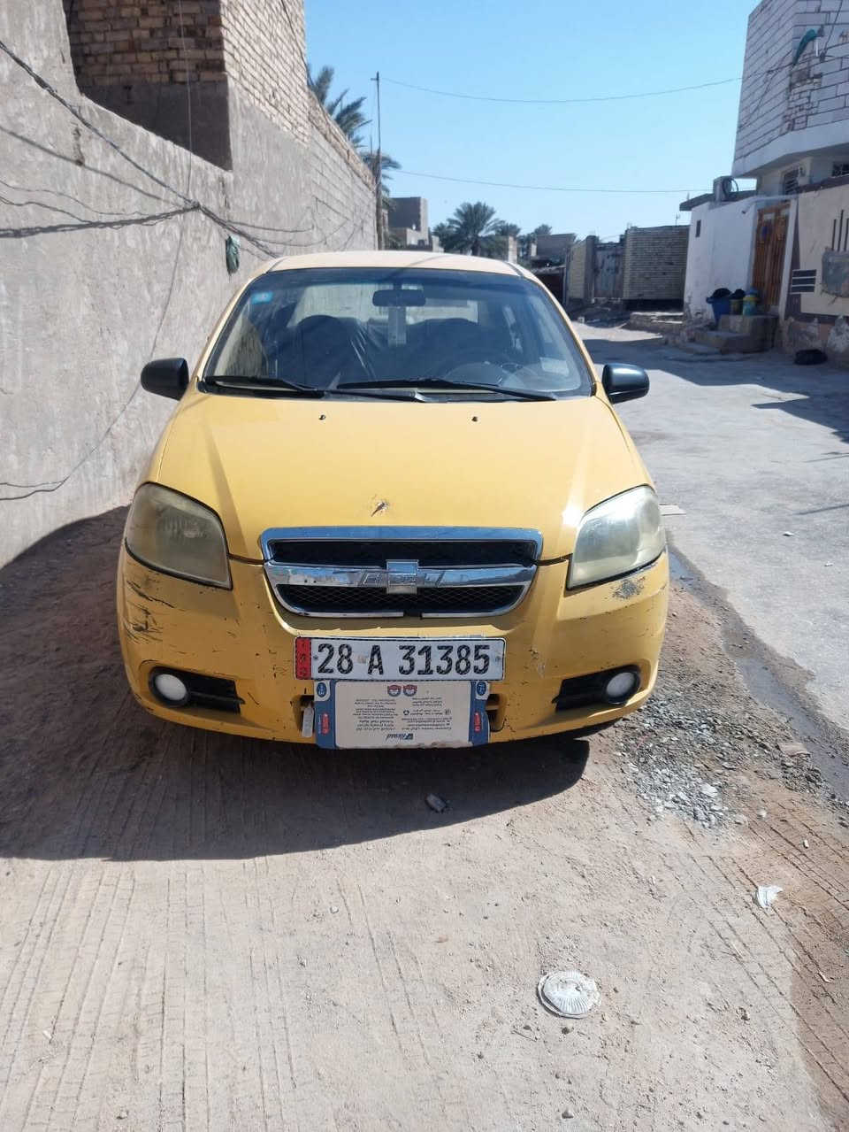 سلام عليكم أفيو موديل2010شركة العامة السيارة بأسمي مداور ثاني يوم  مصفرة مرور وهيئة وغرامات رقم انگليزي حدادية تخم تاير مكينة خير من الله سيارة معايزة شي  سعر 50وبيهة مجال قليل مكاني كوفة للاستفسار الاتصال***********
