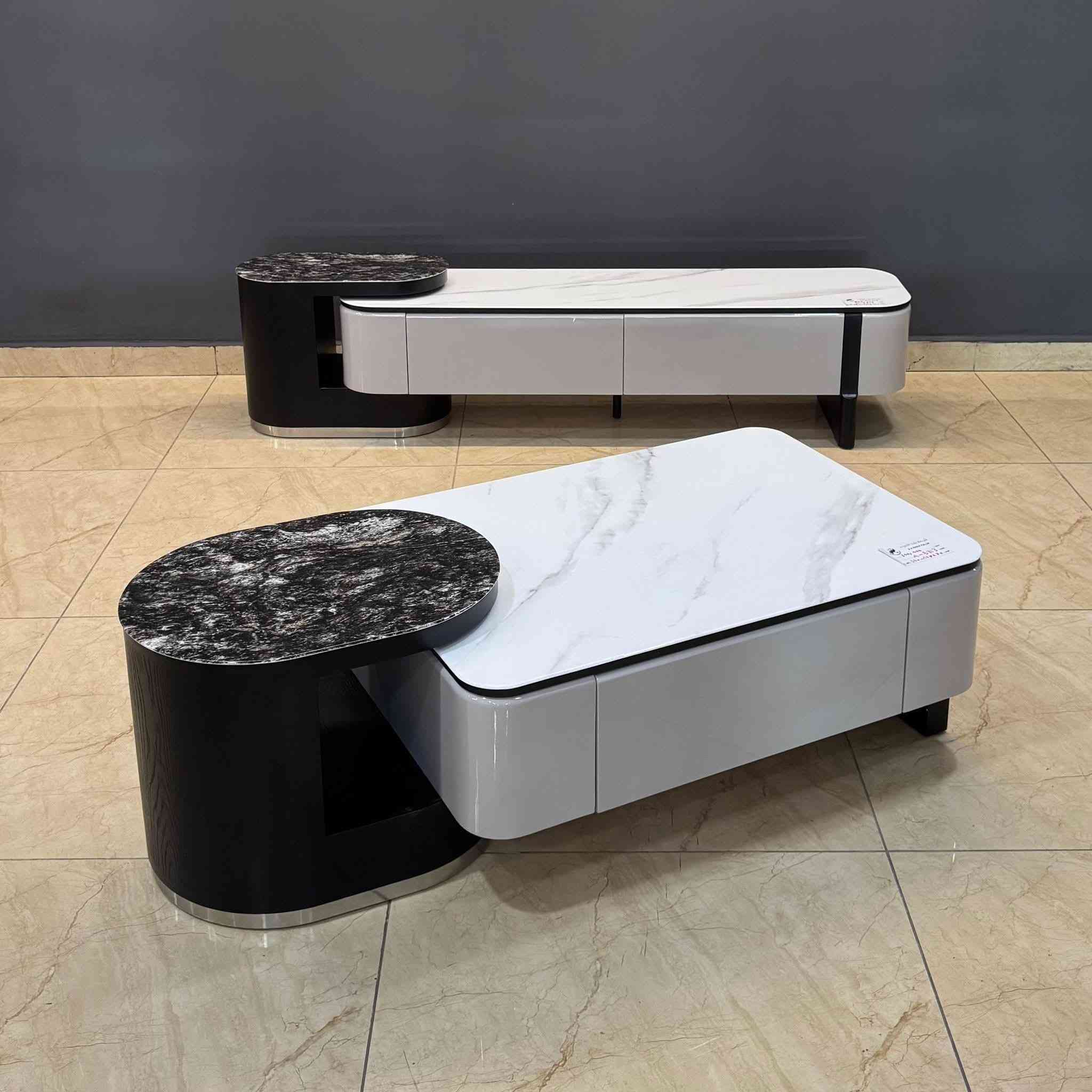 جديدنا(شركه دريم هووم للاثاث المستورد)(منزلي*مكتبي)✅🇹🇷(جمله*مفرد)
#بضاعه_2026🔥
ميز شاشه تركي مودرن عصري+ وسطيه 
موديلات متنوعه✅
للطلب والاستفسار يرجى مراسله الصفحه✉️
للحجز السريع راسلونا واتساب***********☎️
متوفر توصيل داخل بغداد وجميع محافضات العراق🚚🚚
