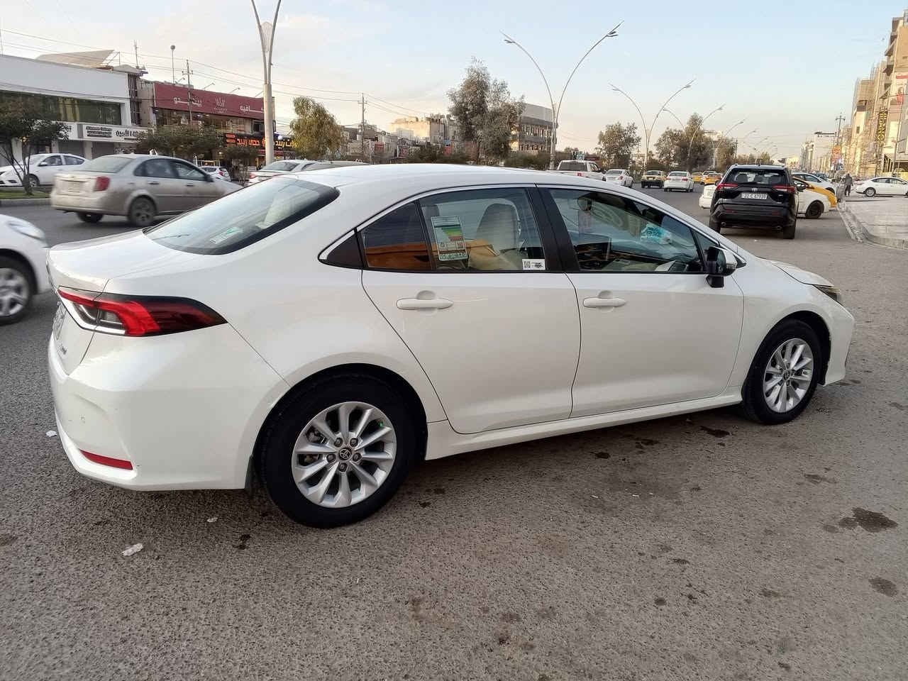 كورلا خليجي موديل 2021 كلين فول بدون ضرر  سياره جديده سلايت بصمه رادار  كاميرات امامي خلفي محرك 18 شرط رقم اربيل بيها دفتر بنزين لايتات زينون سياره فول بصمه بدون رصعه شراي خابرني هذا رقمي *********** سعر 165 سياره ماشيه 93
