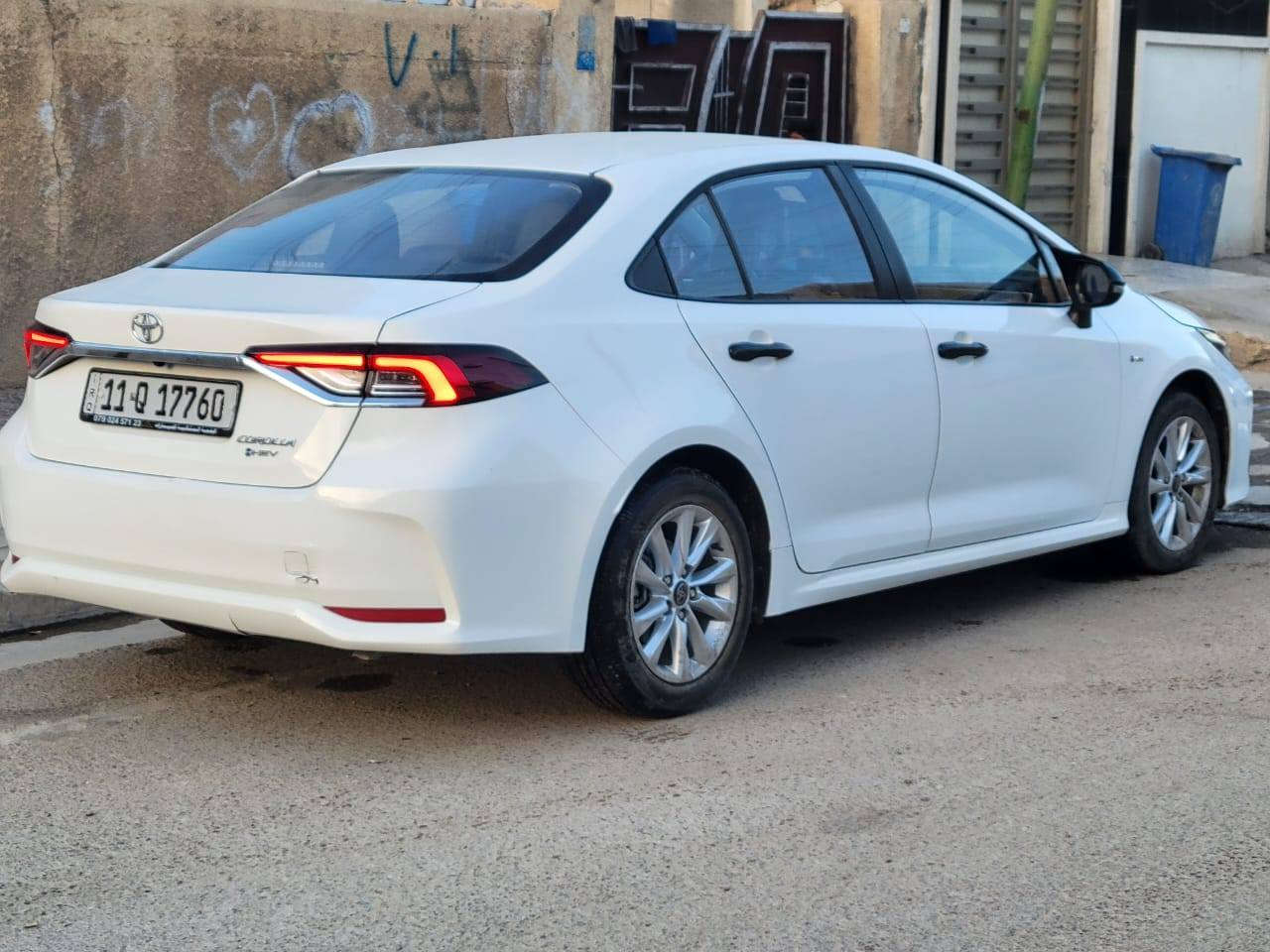 السلام عليكم 
للبيع كورلا مديل ٢٠٢٤ 
ماشيه ٢٨ مكفوله من الصبغ بيه فقط بارد بل جنطه 
قليل السعر ١٤٥ 
***********
