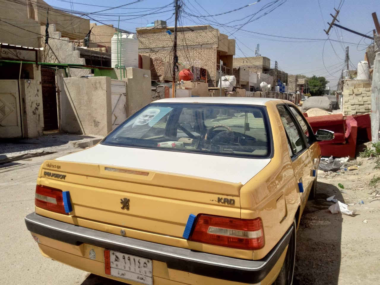 سلام عليكم بيجو 16كير مكينه تبريد مكفوله بيه جاملغ الامامي مبدل وبنيد طاير صدر خلفي جديد 32 زعفرانيه ***********
