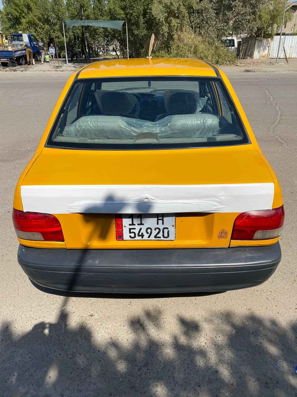 سلام عليكم سايبا 2018رقم بغداد نكليزي سنوية جديدة مصفرى هيىة وغرامة شرط تحويل كير مكينة صدر تبريد كلة مكفول بدون ضربة بيهة خياسات ومعمرة فقط شواصي نضاف شاشة كامرة سيارة جاهزة السعر 43بيهة حك جية ‏***********‏مكاني بغداد
