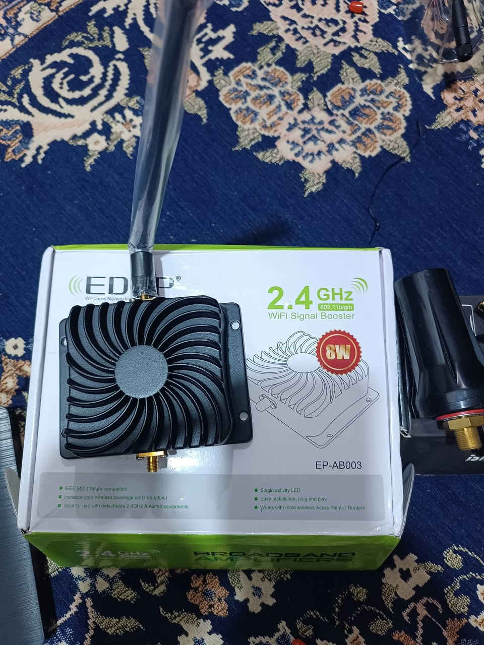 مقويات بث واي فاي السعر خاص


**إذا كنت صاحب هذا الإعلان وتريد حذفه لأي سبب، رجاءا أرسل رسالة إلى الدعم الفني**