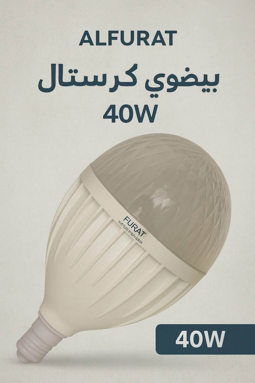 ⸻

✨📢 إعلان وصول بضاعة جديدة 📢✨

يسرّنا أن نعلن عن وصول تشكيلة واسعة من مصابيح الفرات ✨💡
بجميع الأحجام والقياسات المتوفرة لتلبية كافة احتياجاتكم من 
ومصابيح بانواع مختلفة
20wكرستال 
30wكرستال
40wكرستال
50wكرستال
60wكرستال

🔹 جودة عالية
🔹 أسعار مناسبة للجميع
🔹 تشكيلة متكاملة من المقاسات

📍 متوفرة الآن حصريًا لدينا….
العنوان :- بغداد _ كم سارة _ شارع جامع الشاكرين
هـ :- حجي فلاح الدهلكي - ***********
رائد مطر _ ***********

👉 اغتنموا الفرصة الآن واحصلوا على منتجات الفرات المضمونة بأفضل
شـركة الغـدير✨
