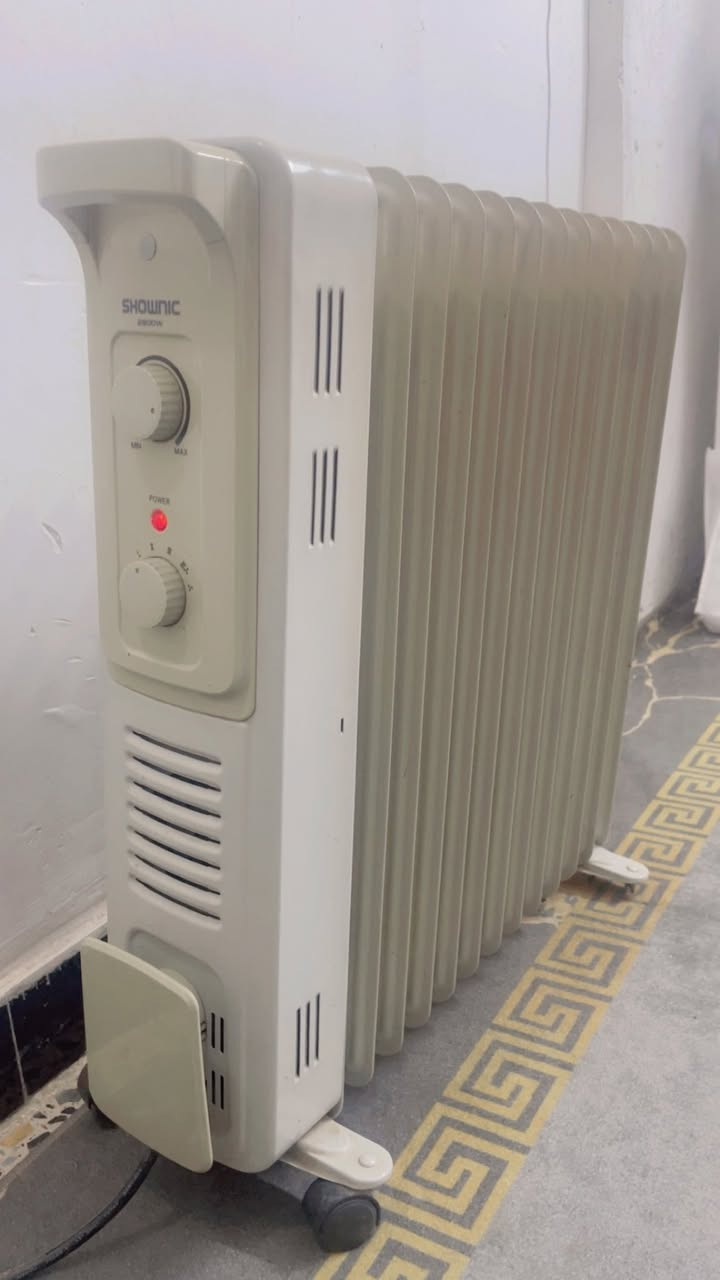 صوبة زيتية ٣ سرعات للحرارة مع موزع (مروحة داخلية) ماركة شونك مع منظم للتحكم بدرجة الحرارة 
جديدة استعمال شهرين فقط بس جرخ   وكع ويتبدل لاداخلة تصليح ولا شي جديدة ع الفحص


**إذا كنت صاحب هذا الإعلان وتريد حذفه لأي سبب، رجاءا أرسل رسالة إلى الدعم الفني**