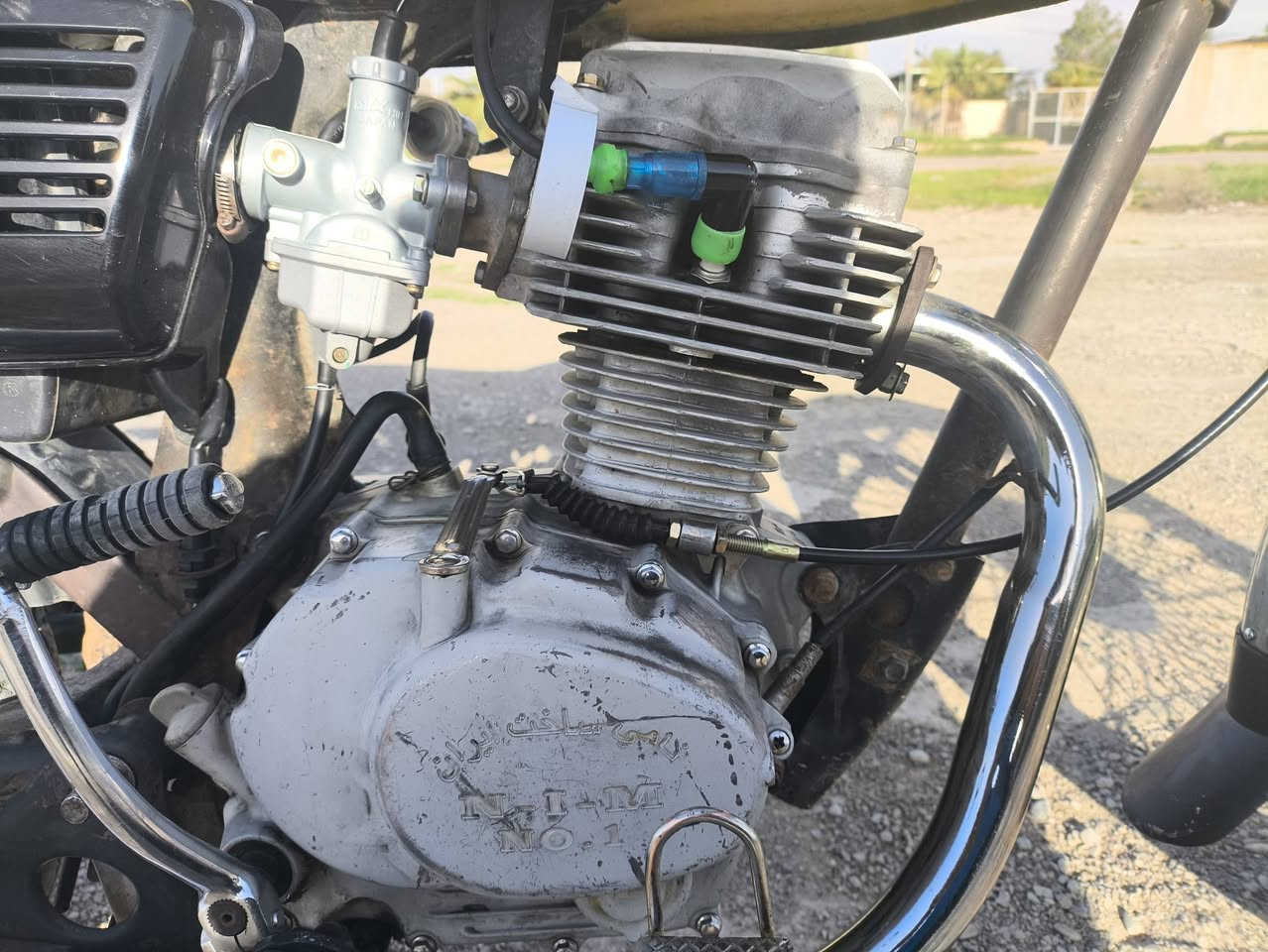 للبيع دراجه نامي ايراني اصل اصل اي عيب مابي 
موديل (2015) ويا 4 اوراق مدفوع كمرك 
تايرات وياله دبلات امامي خلفي تانكي كشن كابريتر عقل لايتات دشبول صفحه كلج جديد كلة 
شرط متسمع صوت بل مكينه بس فيلس اي عيب مابي 
صالنصه نص كاتم 
سعر (360) بي مجال بصيط مستعجل على بيع 
رقم (***********) مكاني ديالى خانقين سبعه نيسان
