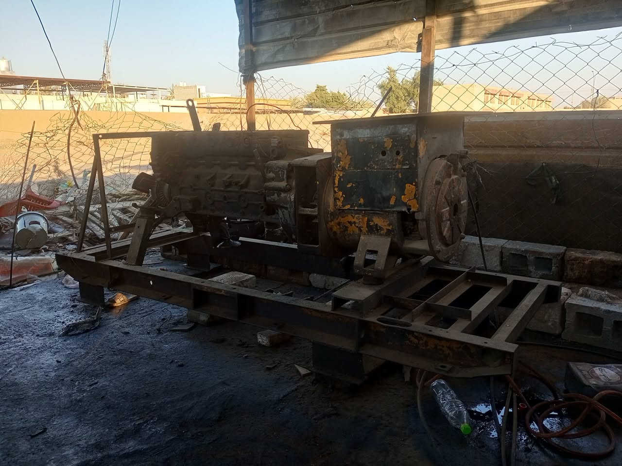 سلام عليكم راس توليد 100ك وشاصي وراديتر للبيع وغراض مال فالفو 61 كامله  مكاني كربلاء *********** وات ساب ***********
