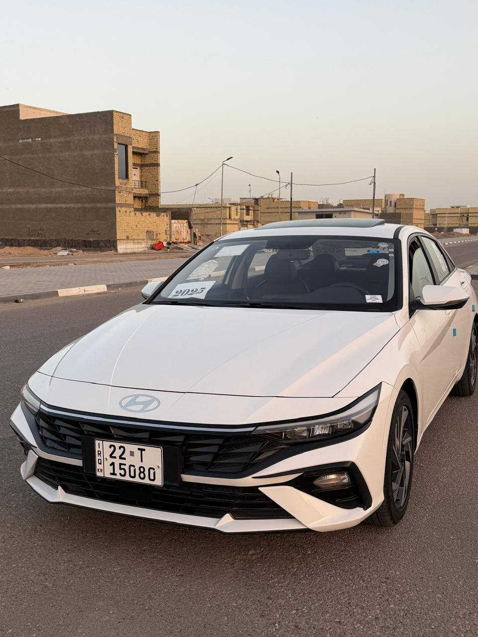 سلام عليكم 
هونداي ألنتره 
موديل 2025
ماشيه 4 ألاف 
كفاله عامه 
أخت الزيرو 
فول موصفات 
فتحة سقف 
بصمه
ويلكب 
داخل جلد 
تبريد قطعتين
كروس سرعه
لد نهاري 
رقم أربيل الجديد 
بسم شركه تريد وكاله أو تحويل
السعر 153 وبيها مجال بسيط
الهاتف ***********
العنوان البصره معقل
