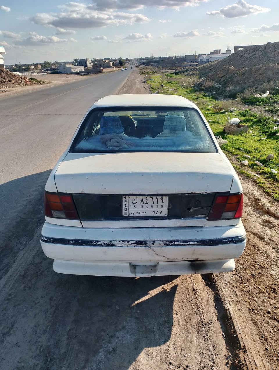 هوندا موديل 91 
 
رقم كركوك الماني 

 شرط الوكاله والتحويل 

محرك شرط

بيها  الرابع ما يجي 

باتري جديد 

تواير نص عمر 

داخلها حلو السياره 

قطاره بالبانزين 

السعر 22 وبيها مجال بسيط 

وترهم مقدمة 12 وبالشهر ورقة بس يختلف السعر عن النقد 

*********** متواجد واتساب
