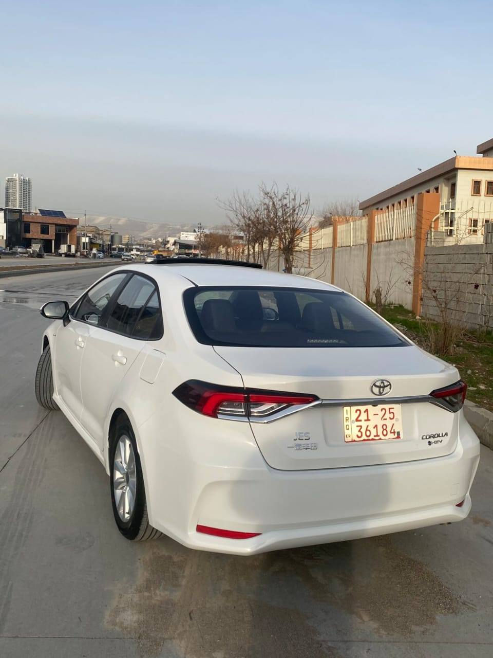 تۆیۆتا کرۆلا 2025 مواسەفات HEV 
سەیارەکە زۆۆر پاکە هیچی پێوە
 نییە دەعامی بۆ دەعامی بەشەرت
 تەنها 2300KM رۆشتووە
 فوول فوول مواسەفات 
گاعی سەر دۆسەو سوکان تەقەل 
10ڕۆژی ماوە بۆ رەقەم کردن کاتیە 

سعر لە کۆمێنت داوابکە ڕاستەخۆ بۆت دیت 📩 

گاعی شەریکەی هەلنەپچراوە 
سەیارەکە ماڵی دۆستە شوێن لە سلێمانی 

ژمارەی خاوەنی 
***********
