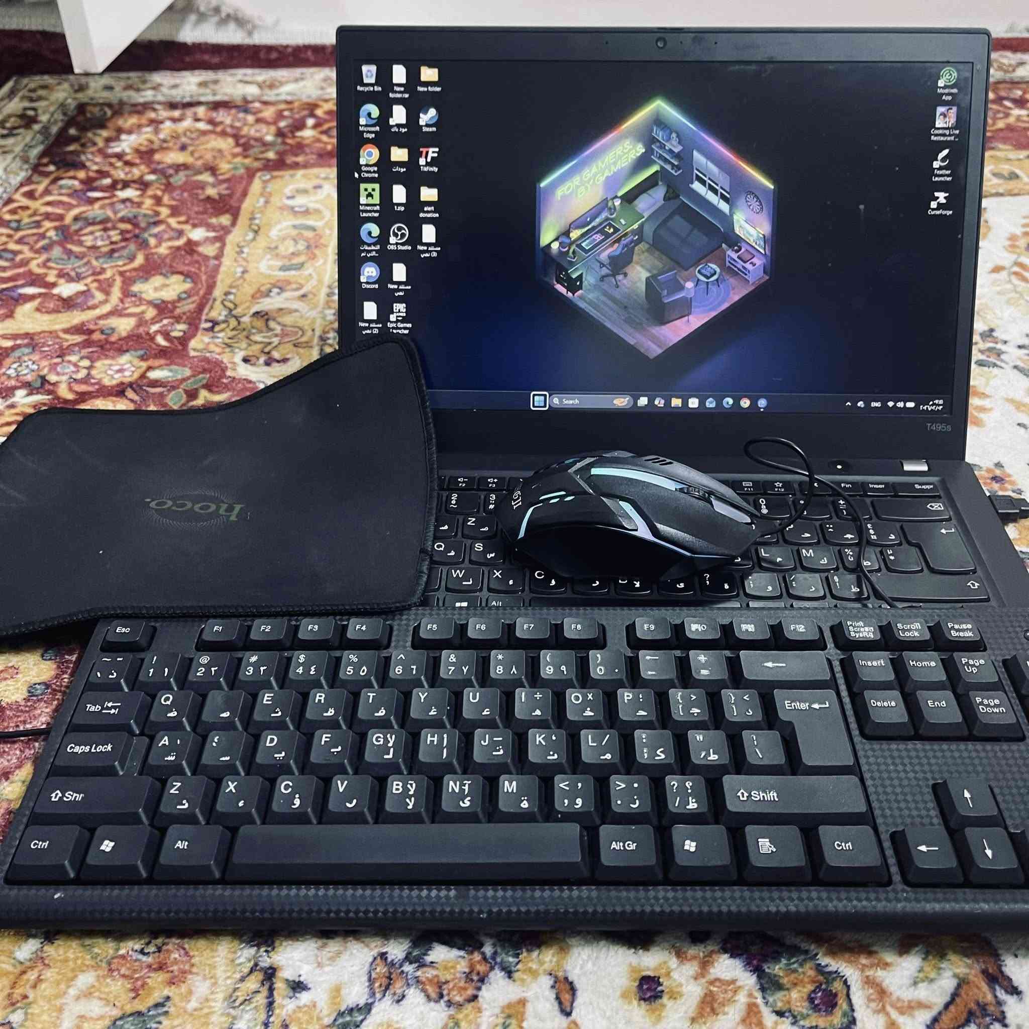 السلام عليكم حبايب عندي هاي الابتوت LENOVO T495sالسوبر كتجربتي الشخصيه لابتوب ممتازه جدا وما واجهت اي مشاكل 
وياهه 
الابتوب يجي وياه ماوس وكيبورد وجنطه ومواوس باد هديه ما حسبتهن عليكم الله شاهد 
ملاحضه مهمه الابتوب منصب عليه وندوز ١١ PRO
المواصفات R5|3500 وكله تعرف هاذ المعالج الجبار 
كارت مدمج نوعيه ممتازه AMD Radeon(TM) Vega 8
RAM 8G Speed: 2400 MT/s
شحنه يطول اكثر من ٥ ساعات 
بيهه ضمان يومين افحصه وين متريد واني خسارك 
الابتوب سعره 230 الف وبيه مجال للطيبين


**إذا كنت صاحب هذا الإعلان وتريد حذفه لأي سبب، رجاءا أرسل رسالة إلى الدعم الفني**