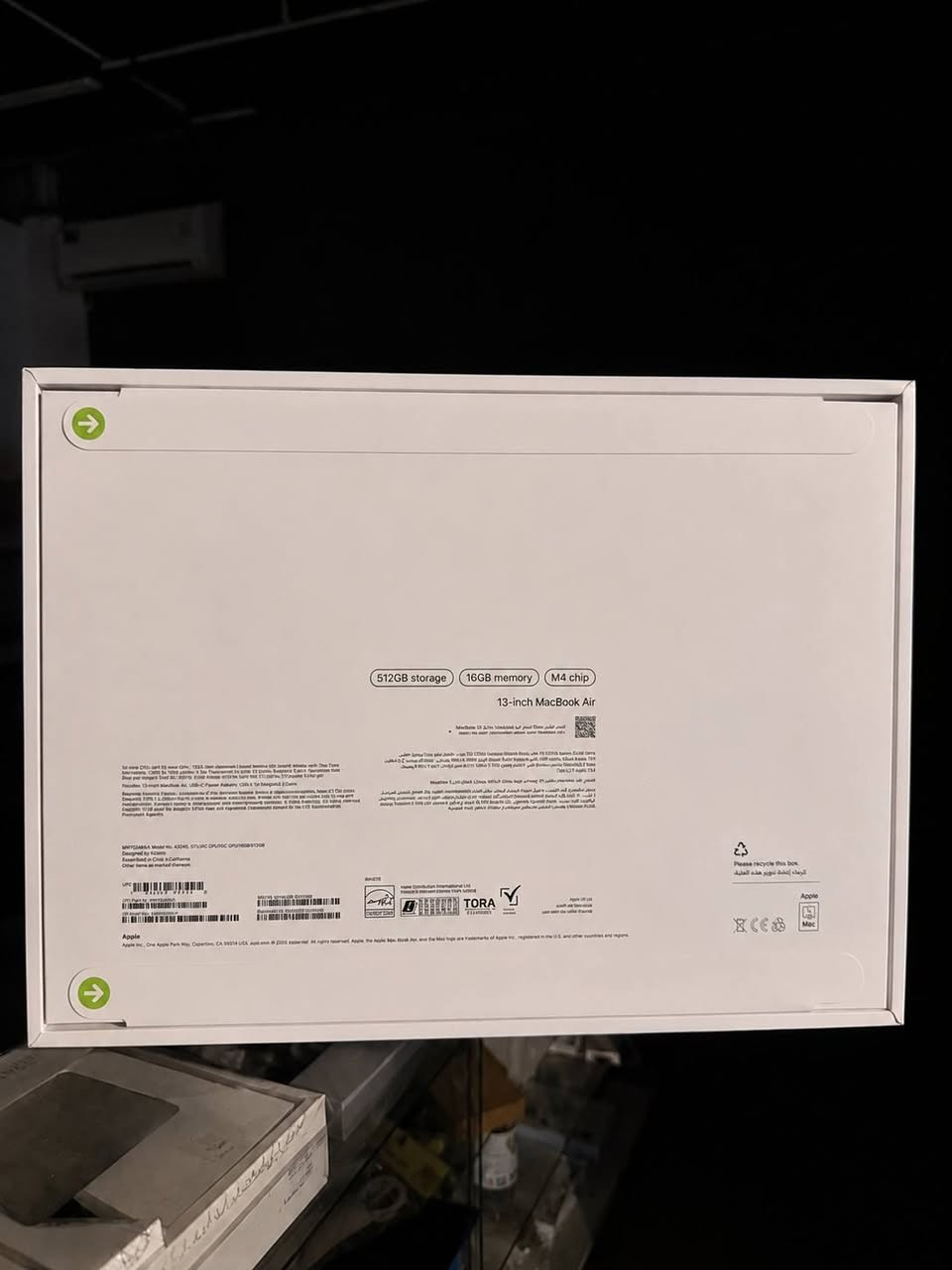 macbook Air m4 13
13 inch
16/512
جديد شرق اوسط ضمان سنة
لون ستارلايت

للأستفسار ارسل رسالة

سوي انظمام حت تشوف البقية 👇🏻
https://t.me/wolf_store_iq

متوفر Macbook Air m4
15 inch
16/256

متوفر ايضًا :  Air m4 13 
16 /512 

Macbook Pro m4 14 inch متوفر 

16/512 

متوفر ماوسات جيل 3 اخر اصدار مستخدم نظافة 100‎%‎  مع علبة وبدون كيبل.

متوفر ادابترات شواحن من 29 واط الى 140 واط اورجنال اصلي فقط مع كيبلات التايب سي والمغنتك. 

للطلب والأستفسار ارسال رسالة 

قناه التلي انشر بيها ماكات انظموا الها
https://t.me/wolf_store_iq

تيك توك
www.tiktok.com/@wolf.wiq
انستا
https://www.instagram.com/wolf.wiq/profilecard/?igsh=MXdpZG5maTQ5N3p1ZA==


**إذا كنت صاحب هذا الإعلان وتريد حذفه لأي سبب، رجاءا أرسل رسالة إلى الدعم الفني**
