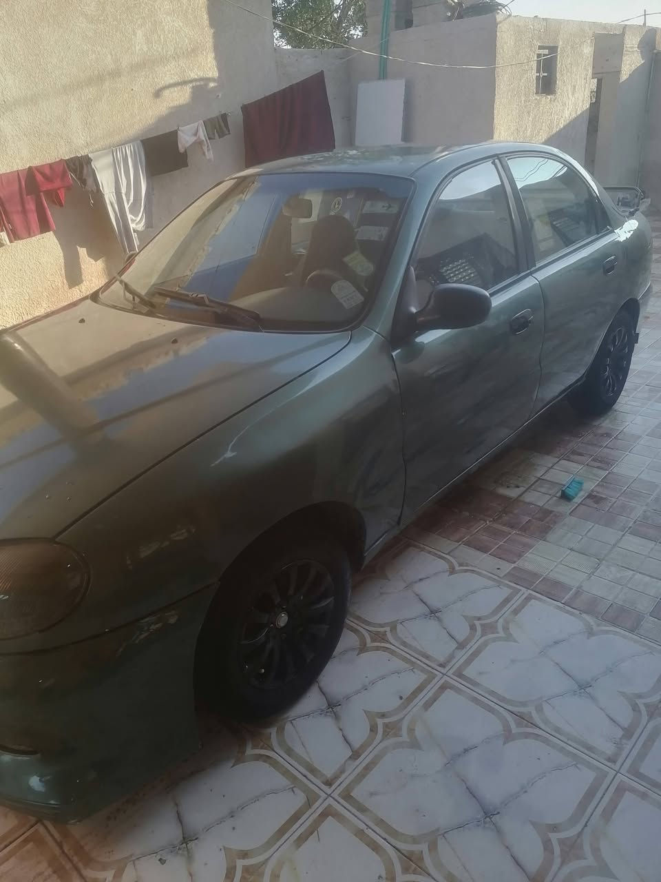 السلام عليكم دايولانوس موديل ٩٧مكينه كير مكفولات تخم تاير جديد صدرجديد كهربائيات كلهه شغاله تبريد شغال مكانها كوت بأسمي السعر٤٠ ***********
