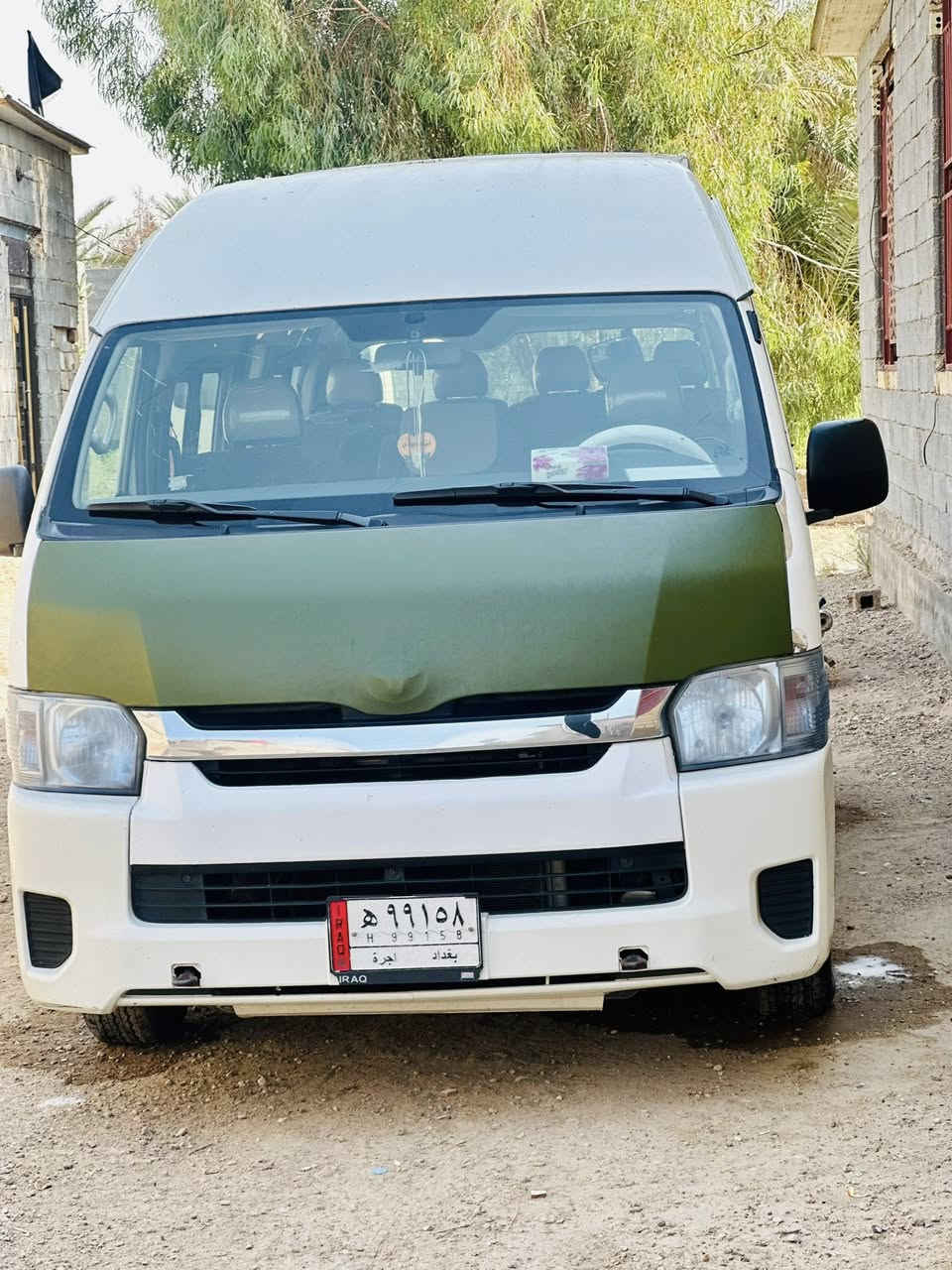 السلام عليكم هايسه البيع موديل17كفاله دوشمه عامه حداديه تخم تاير تبريد ثلج مكان السياره كربلاء***********
