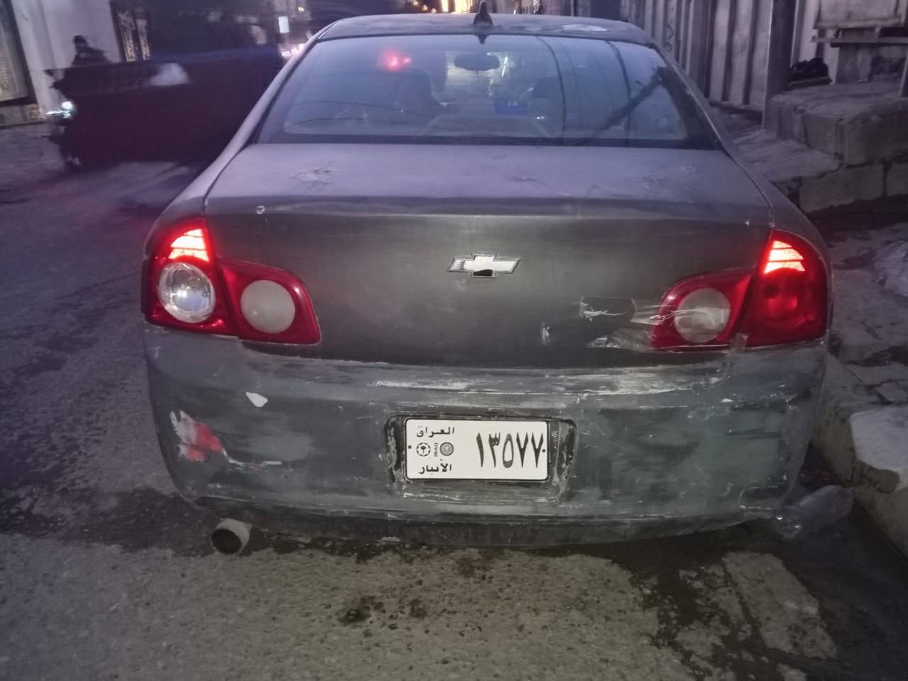 سلام عليكم
ماليبو 2008 رقم صدامي راعيها ما اندلها انطيك السنويه وروح دور عليه مكفوله سرقه وعشاير كير محرك جدد غرفه جديده صدرها فوك ال 70% السياره بيها خربطه بل كهربائيات السياره شغاله ابيعك كوم حديد وترهم مراوس السعر ٢٥ وبيها مجال 
رقمي ***********
