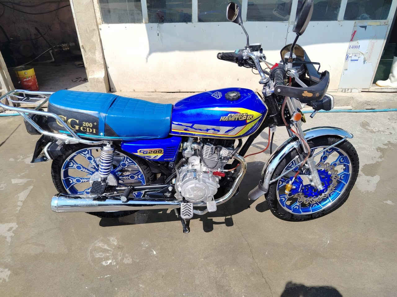 دراجه نامي برو موديل 25محرك 200بعده عله وضع الشركه السعر 825 وبي مجال مكاني الحويجه داخل ***********
