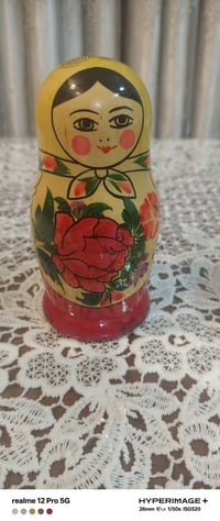 ماتريوشكا • خشبية • ٦ قطع