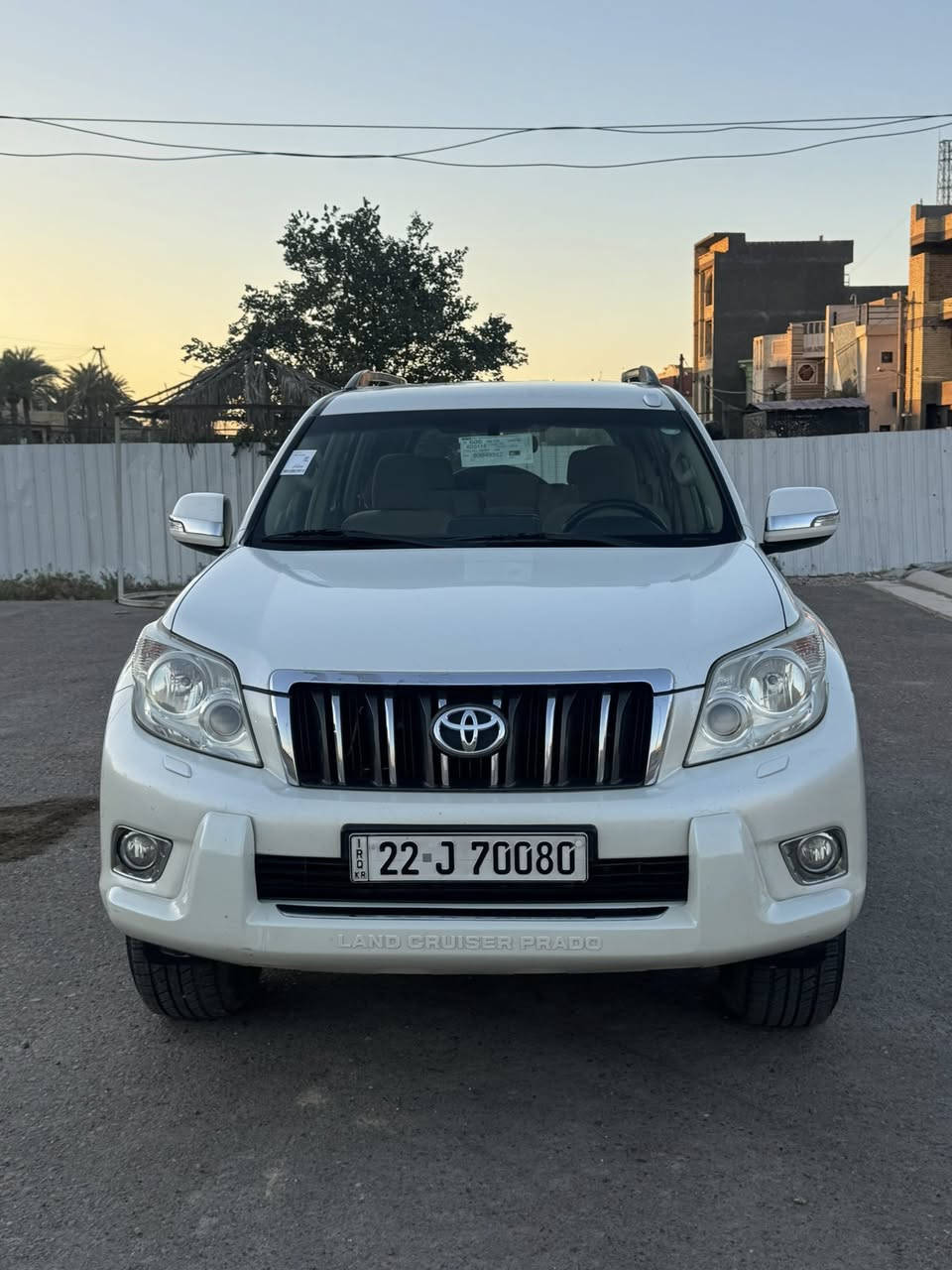 سلام عليكم           
موديل            2010  
برادو خليجي مكفوله من صبغ وفتح مواصفات بصمه سبير تعليك تحكمات كأمره مكينه 2400 سياره جديده اي نقص ما بيهه ماشيا (١٦٠) حقيقي 
سعر     ( ٢٢٠$). 
مكاني بغداد موبايل ***********
