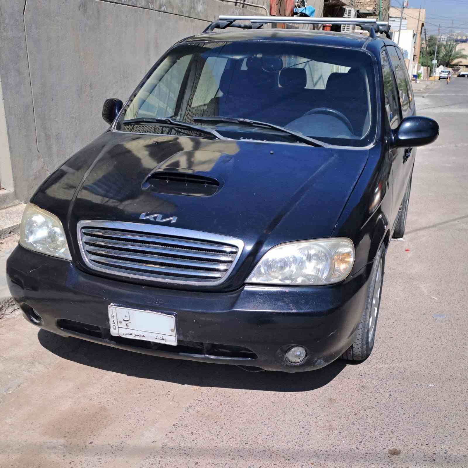 السلام عليكم .. 
كيا كرنفال 2002
9 راكب
محرك گاز 2900 سوبر
گير عادي 
مصبوغة عام 
تبريد عاطل
السعر 47 ورقة
مكانها بغداد الدورة
للاتصال: ***********
