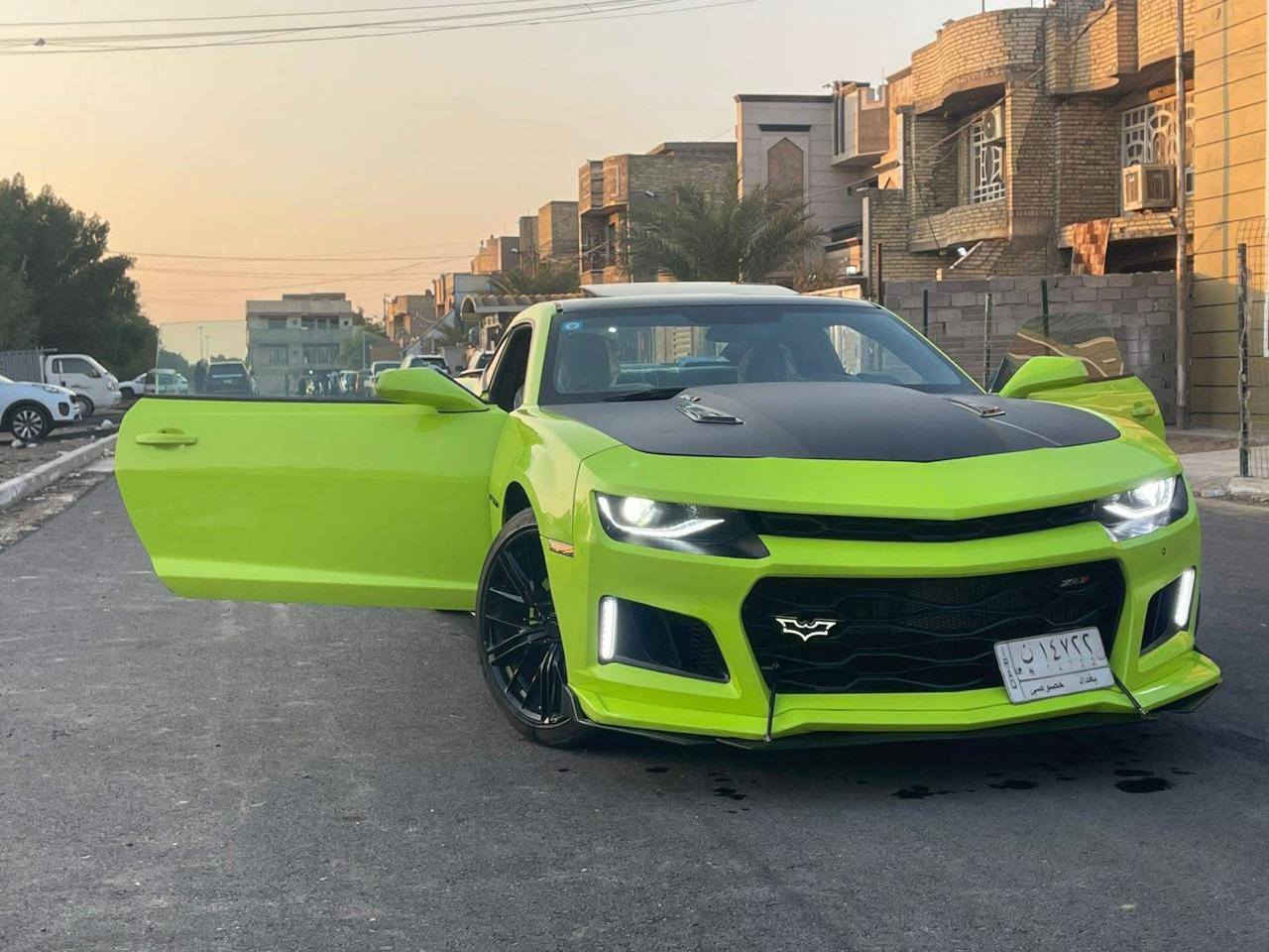 السلام عليكم
تفاحة بغداد للبيع
نصبة ومميزة بالشارع
كمارو 2014 محدث 2018 ZL1
فوووووول 1/1
كشنات جلد + كهرباء
شاشة كبيرة
سلايد طكتين
بجم زنون لد
بك لايت لد كورفت 
شنايزرات 
دفيوزر خلفي
ويل Zl1 20 اصلي
ستدات طلقات 
سبايدر Zl1
بنيد مغلف كاربون فايبر درجه اولى
هوائيات بنيد
زعانف خلفية
السياره عليها نانو سيراميك
تخم تاير جديد امامي خلفي
صدر امامي خلفي جديد
تبريد ثلج
غرفة نظيفة جداً
بيها مكينة وكير قمبلة مكفولات
حادثها جاملغ خلف السائق
بدون ايرباك
تغيير لون بأمريكا
السيارة مرتبة ومتعوب عليها وبدوون اي نقص
وشوفتها احلى من الصور بعد 
للبيع  ب١١٧
مكانها بغداد الكرادة
***********
