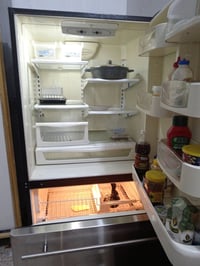 ثلاجه امريكيه • شغاله • المشتل شارع الجامع