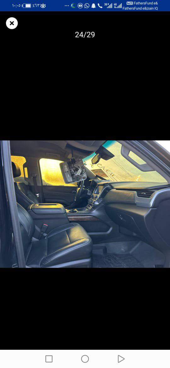 8 سلندر2018
كشنات جلد
كراسي اثنينهن كهرباء 
كراسي خزن ميموري
كراسي تدفئه+تبريد
رادار
سائق آلي
تنبيه داتا شو
فول تحكم استيرن
شاشة عرض الاعطال
صندوق كهرباء شفط
دبل حساس أمامي + خلفي
بدل كهرباء (تحكم كهربائي البريك+البنزين)
شاشه اماميه كبيره اصليه
كاميرا خلفيه اصليه 

*مكفوله من اي عيب شرعي

للاستفسار الاتصال على الرقم 

***********
***********
