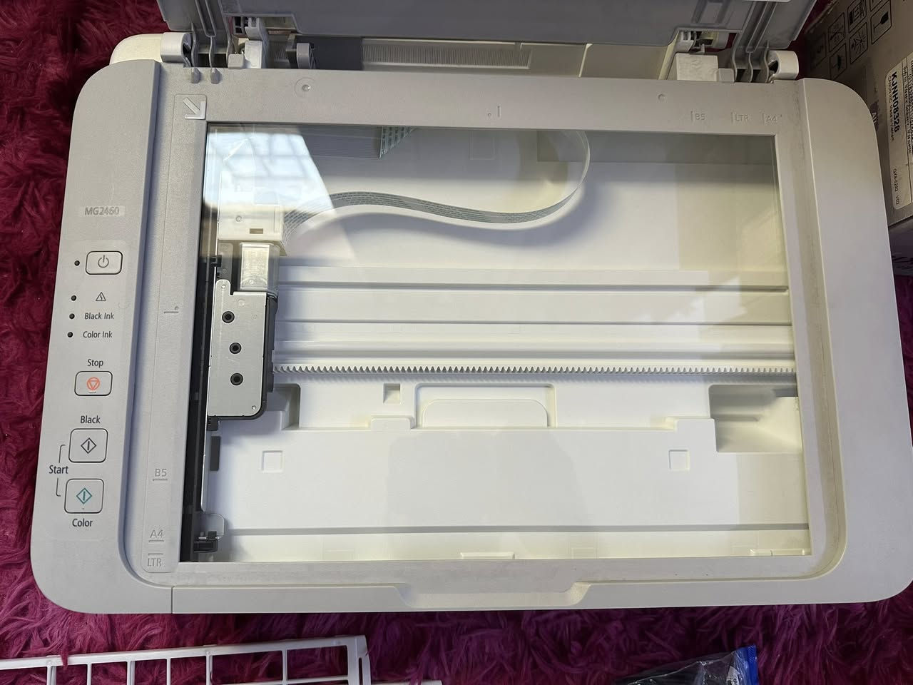 السلام عليكم  عندي هذه الطابعة كانون نوع بيكسما طباعه ملون وعادي وماسح ضوئي اخذتهه من شخص اعتقد كانت عنده مكتبه وبدل مكانه اخذتهه وما استخدمتهه وماعرفلهه .. ابيع على وضعها الحالي بيش تنفعك اكتبلي مكاني بغداد البياع 
Canon Pixma MG2460 
الحبر رقمه مكتوب على الكارتونه


**إذا كنت صاحب هذا الإعلان وتريد حذفه لأي سبب، رجاءا أرسل رسالة إلى الدعم الفني**