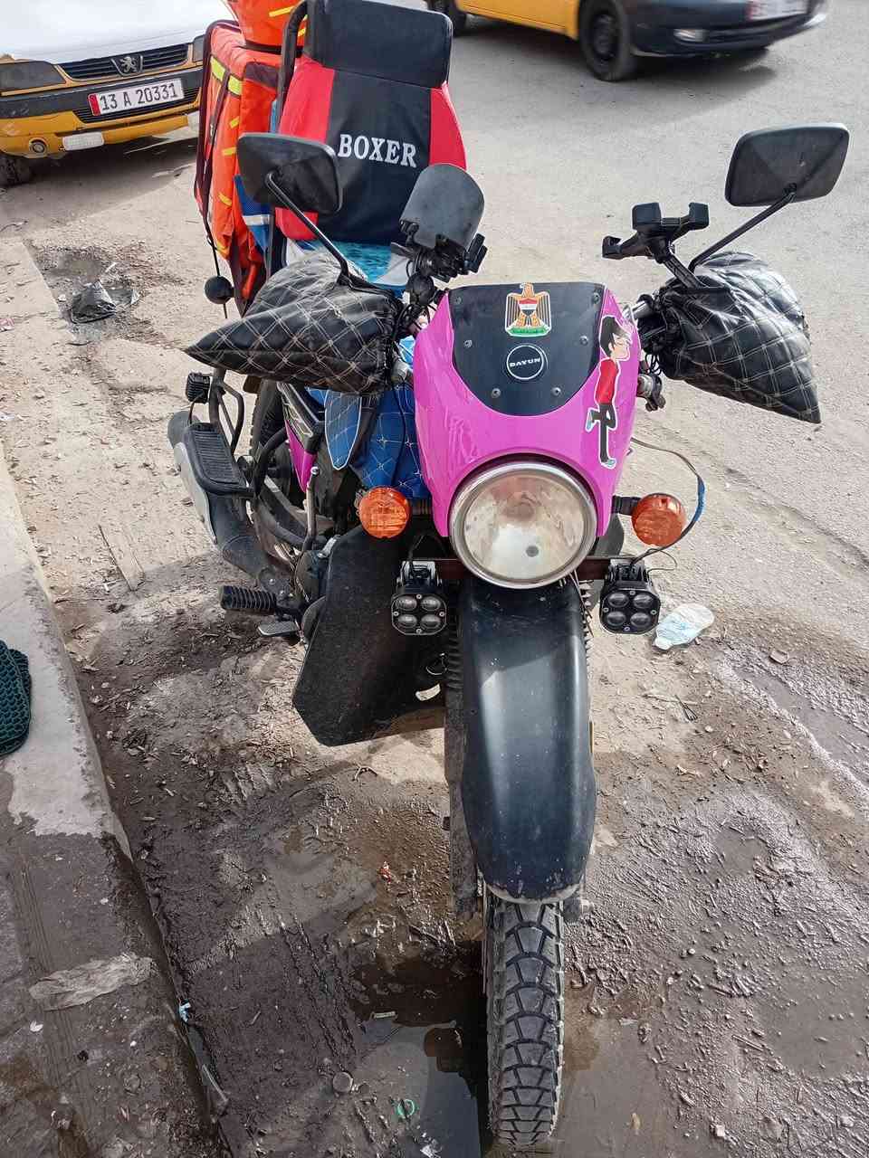 سلام وعليكم دراجه دايوان رقم بغداد انكليزي محرك ممفتوح دراجه خير من الله السعر مليونين وربع
غير متواجد علفيس ***********
